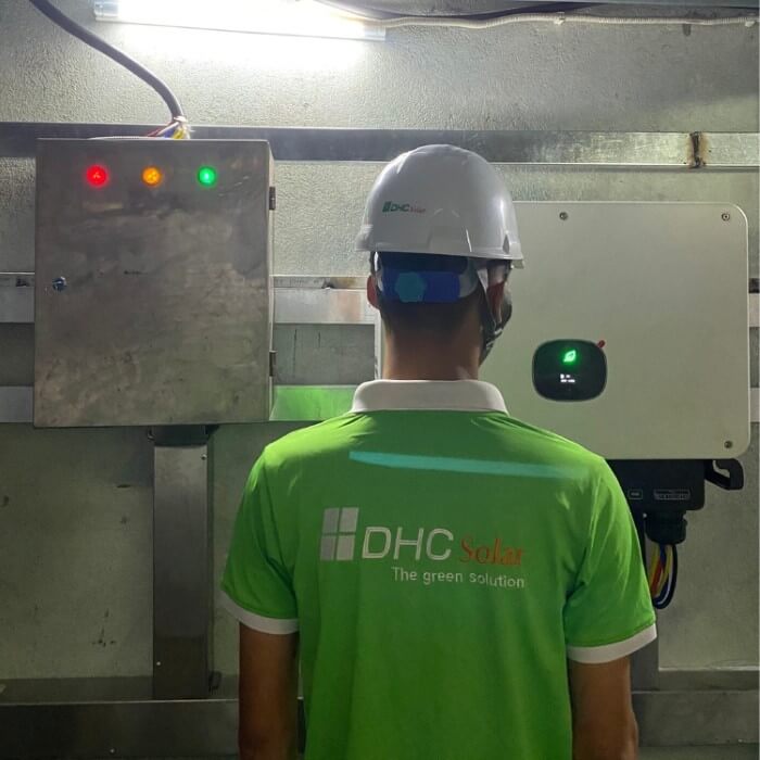 Vận hành hệ thống Điện mặt trời 50 kW