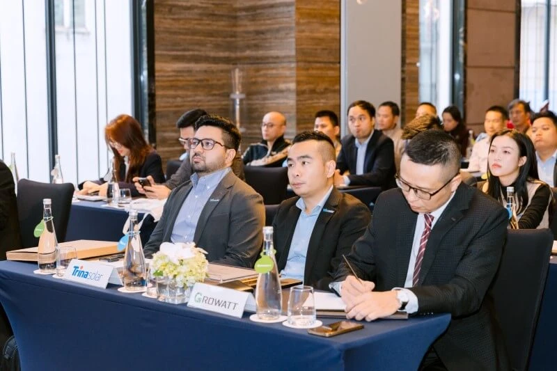 Đại diện Growatt và Trina Solar