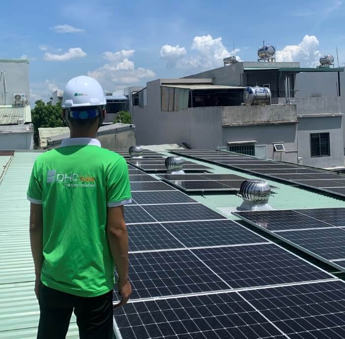 DHC Solar lắp điện mặt trời 50kW