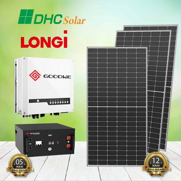 Điện mặt trời Hybrid 3kW