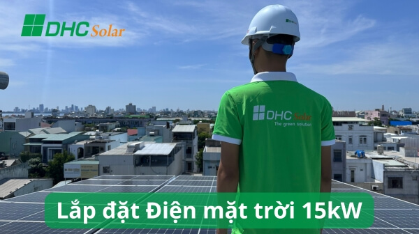 lắp điện mặt trời 15kW tại Hòa Minh, Đà Nẵng