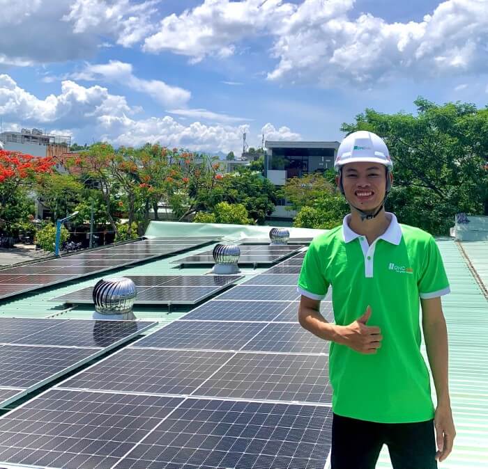 Lắp Điện năng lượng mặt trời 50kW
