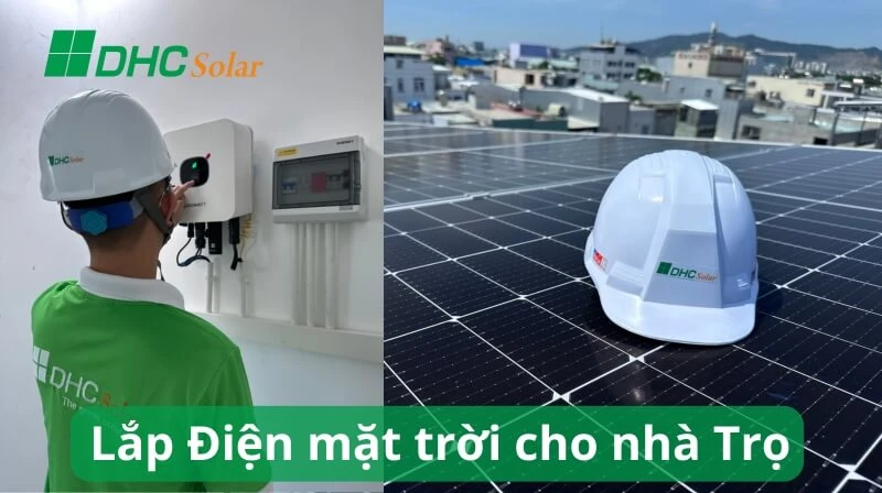 Lắp điện năng lượng mặt trời cho nhà trọ