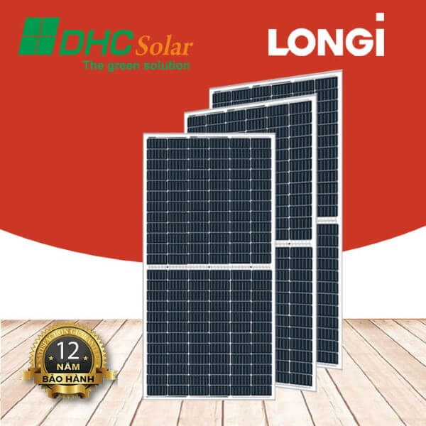 Pin LONGi 550W | Tấm pin mặt trời LONGi