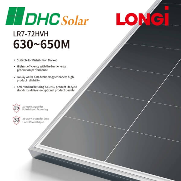 Tấm pin năng lượng mặt trời LONGi Hi-mo X10 650W