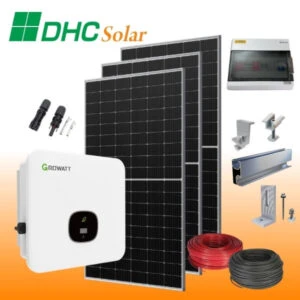 trọn gói thiết bị Điện mặt trời 10kW 3 pha